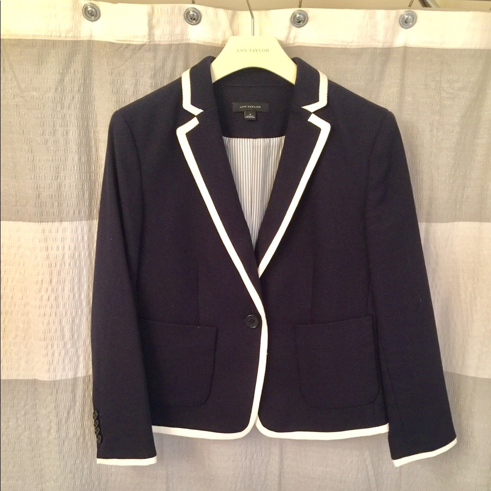 Ann Taylor Navy Blazer